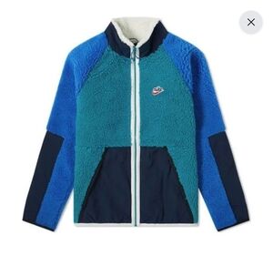 Mike Heritage Sherpa Zip Men's Jacket Medium